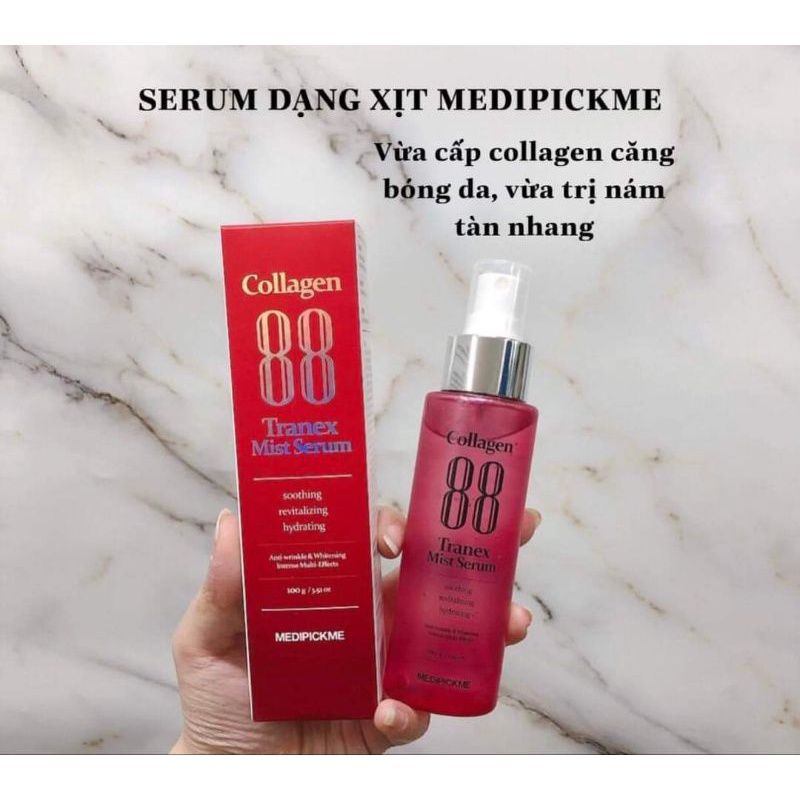 SERUM XỊT KHOÁNG 88% COLLAGEN CỦA MEDIPICKME