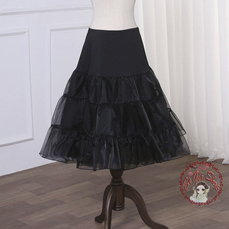 Tùng váy xòe tùng lót đầm lolita xòe vừa