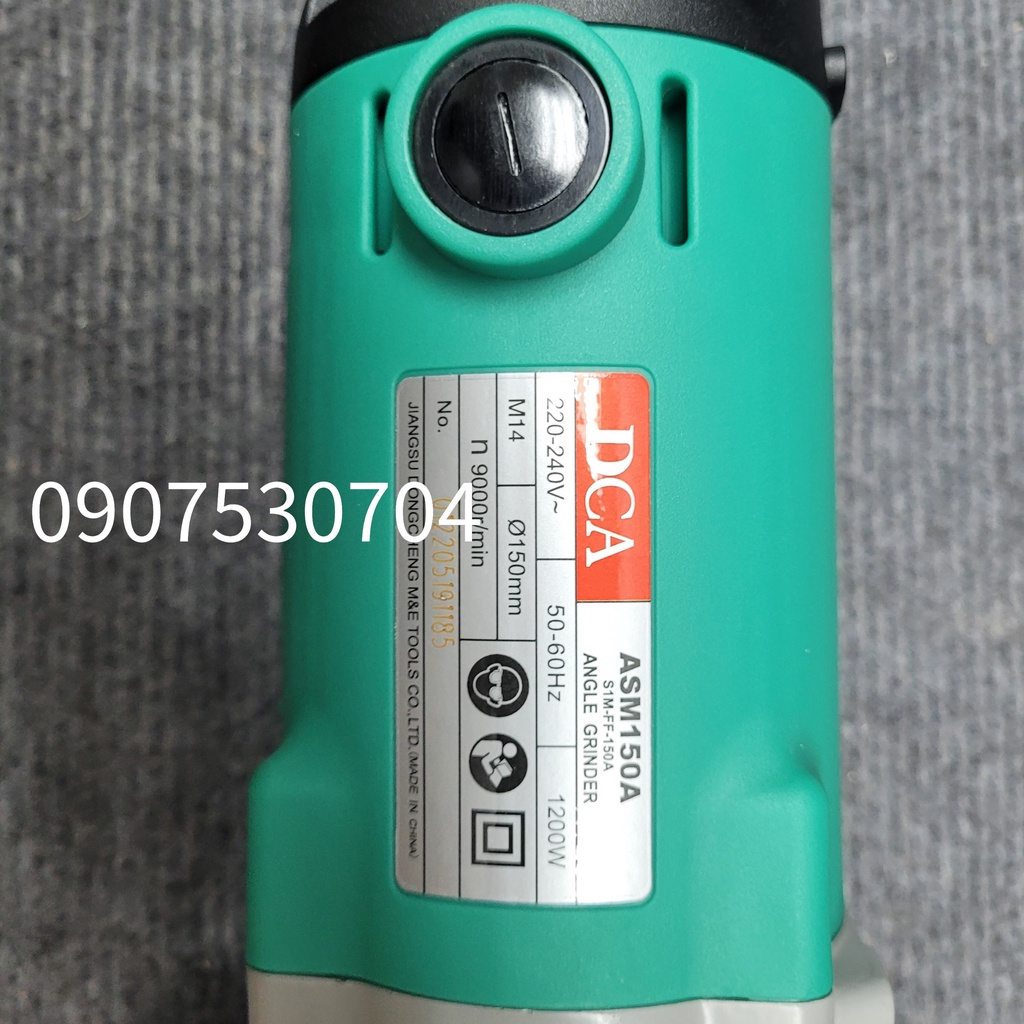 Máy mài góc, máy cắt 1200W DCA ASM150A