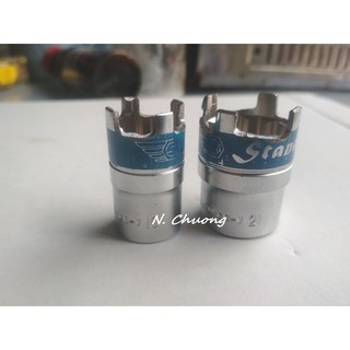 Combo 2 đầu tuýp mở tán nồi tốt - Khẩu tháo ốc côn 16-21/ 19-21 mm