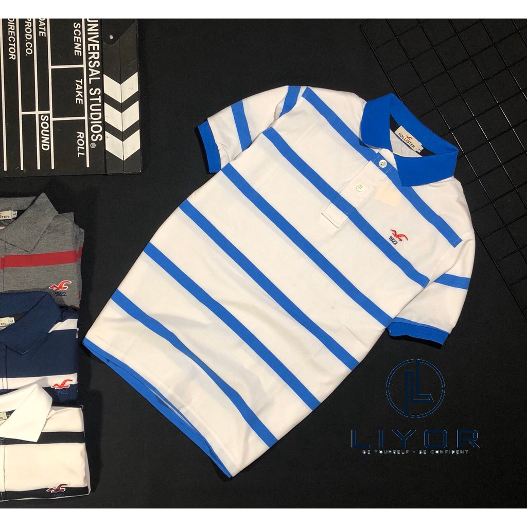 Áo thun nam FREESHIP áo phông đẹp có cổ sọc ngang với chất liệu thun CAO CẤP (nhiều màu)-Liyor-TACB4035 | BigBuy360 - bigbuy360.vn