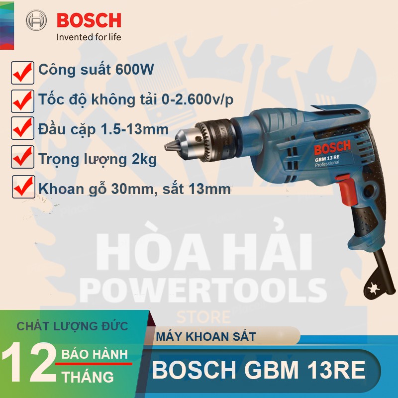 Máy Khoan BOSCH 13RE 600W
