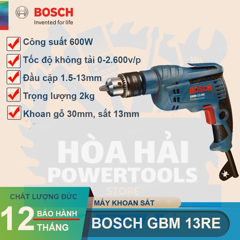 Máy Khoan BOSCH 13RE 600W