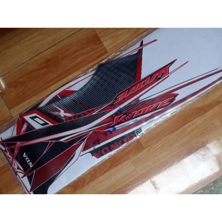Bộ tem xe wave RSX đỏ