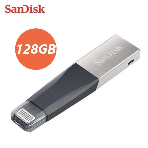 [128GB] USB OTG Sandisk iXpand Mini cho Iphone Ipad - USB OTG Iphone Sandisk