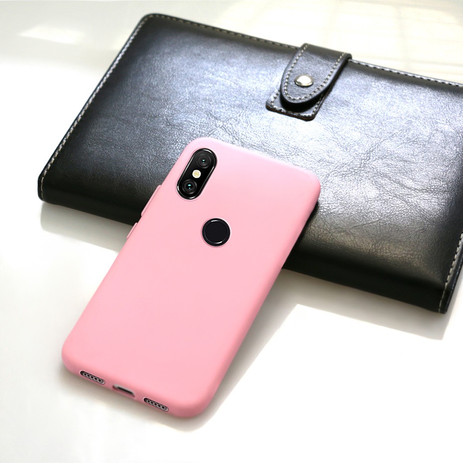 Ốp Điện Thoại Silicone Mềm Chống Sốc Màu Kẹo Cho Xiaomi Mi 8 Se Xiaomi Mi 8 lite Mi8 Pro