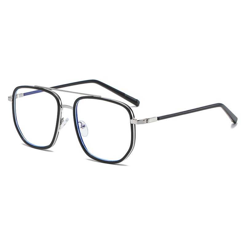 Kính Mát Gọng Lớn Trong Suốt Chống Ánh Sáng Xanh Thời Trang Cho Nữ