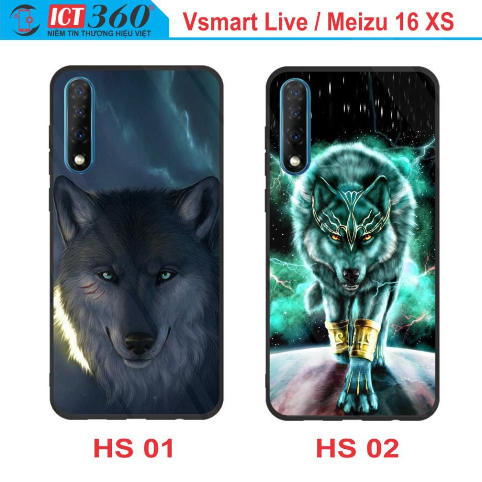 Ốp Lưng Kính Nano VSMART LIVE/ MEIZU 16 XS  - In Theo Yêu Cầu - Hình 3D