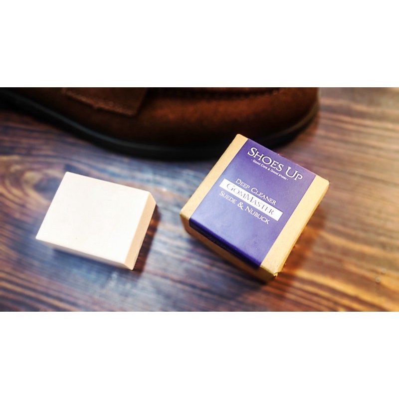 Shoes Up GomMaster - Cục Gôm/Tẩy làm sạch Đồ Da Lộn & Nubuck, Sneaker chuyên dụng.