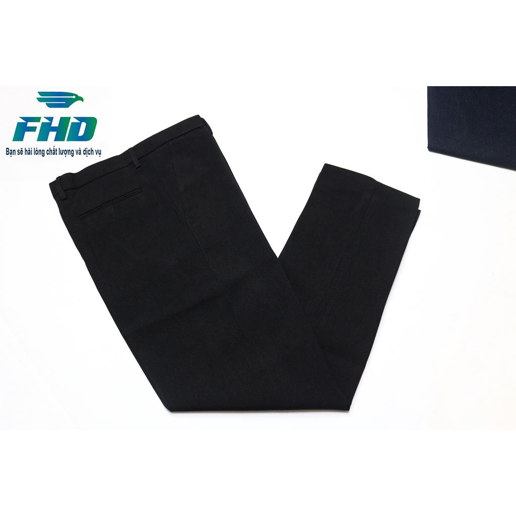 Quần tây nam trung niên vải dày mềm bền màu ống suông form rộng rãi thoải mái FHDQ005_1