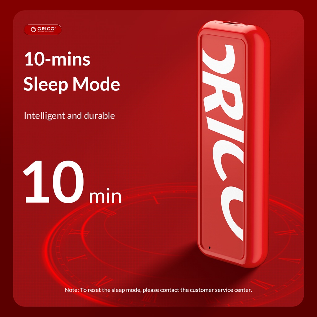 ORICO Thiết Bị Đựng Ổ Cứng Ngoài M.2 NVME SSD UASP USB 3.2 Gen 2 10Gbps M.2 NVME 4TB 2280 2260 2242 2230 SSD (CPM2C3)