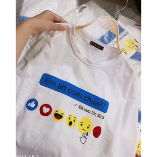 Áo dài tay Em Ăn Cơm Chưa