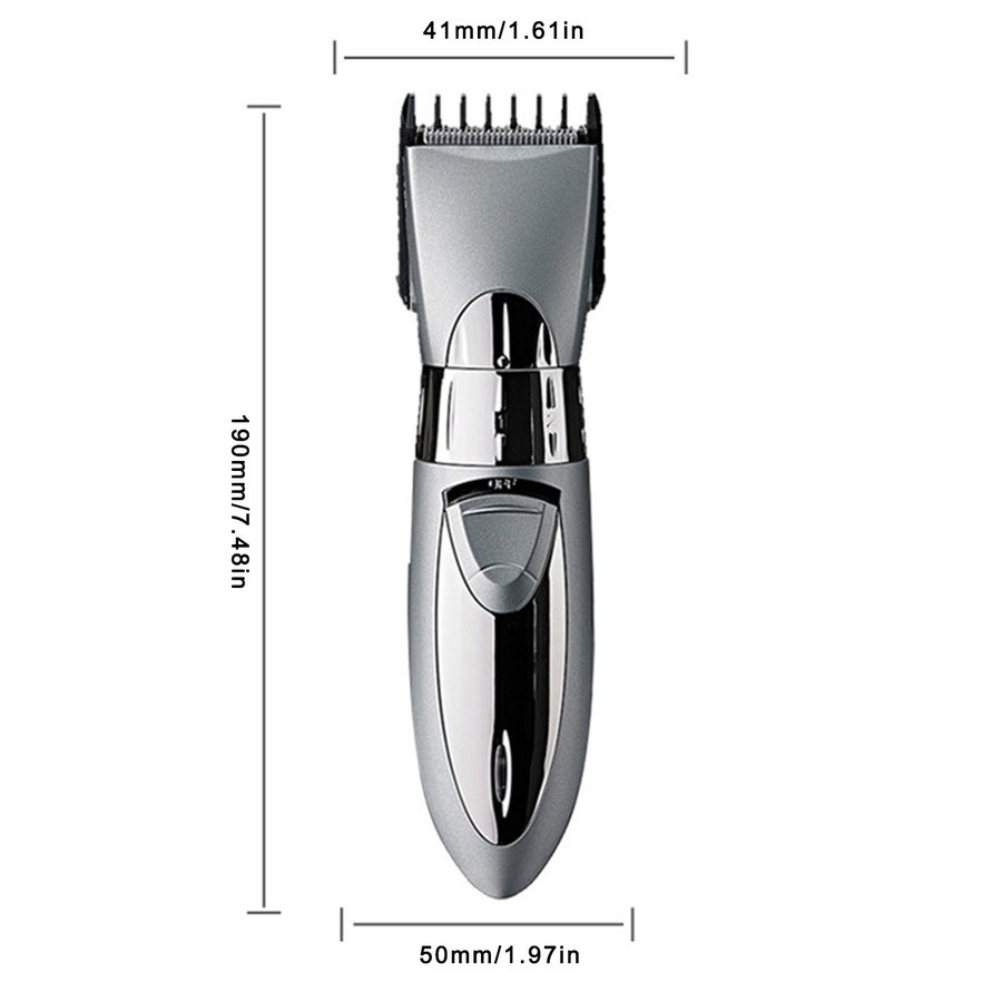 Tông đơ cắt tóc bằng điện chống thấm nước có thể sạc lại
 | BigBuy360 - bigbuy360.vn