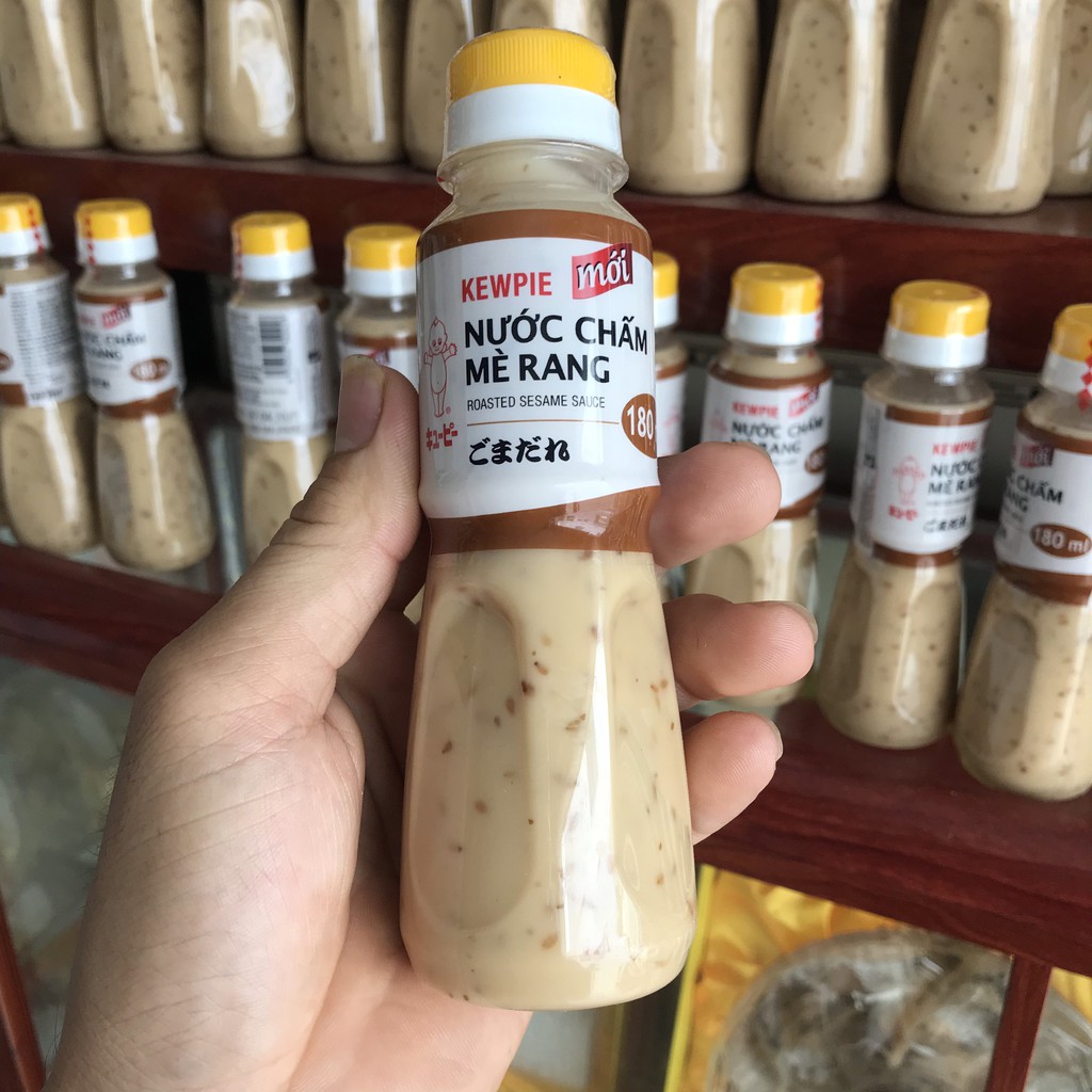 KEWPIE - nước chấm mè rang chai 180ml