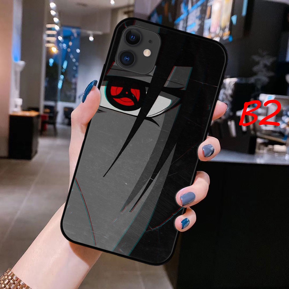 Ốp Điện Thoại Hình Naruto Itachi Cho iPhone 12 11 13 Pro Max SE 12 13 Mini