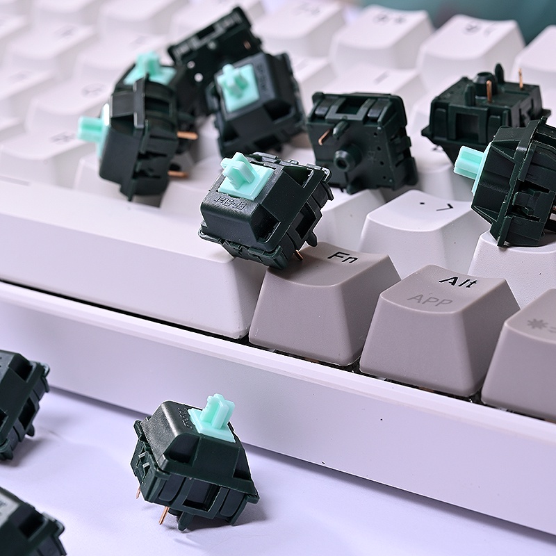 Công Tắc Bàn Phím Cơ 5-Pin Vỏ Sò Nylon Tùy Chỉnh Hàn Quốc Kelowna Pole star Axis