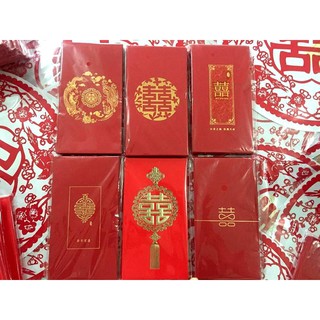 Set 10 lì xì đám cưới, lì xì trao duyên, lì xì tết