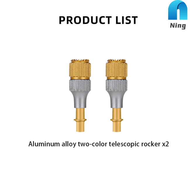 Set 2 Núm Điều Chỉnh Được Bằng Hợp Kim Nhôm Hai Màu Cho Dji Mini 3 Pro