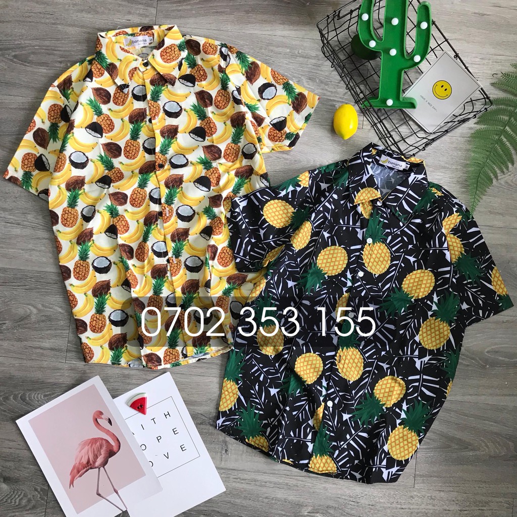 Áo sơ mi hoạt hình - Trái cây #03