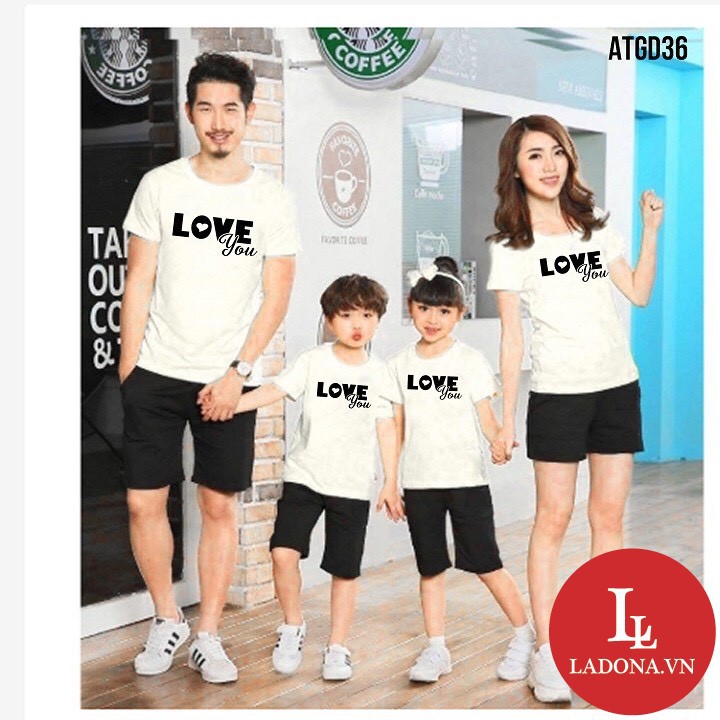 Áo Gia Đình Đẹp MS03 (Giá 1 Áo)