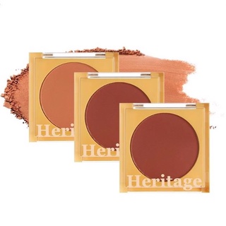 Phấn má hồng dạng nén - merzy the heritage blusher 4.2g