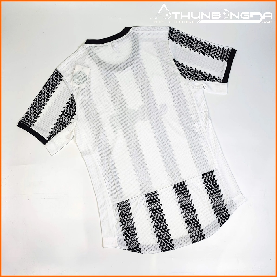Áo Juventus sọc trắng đen sân nhà 2022/2023, 2022/23 Bản PLAYER Issue Body fit cao cấp