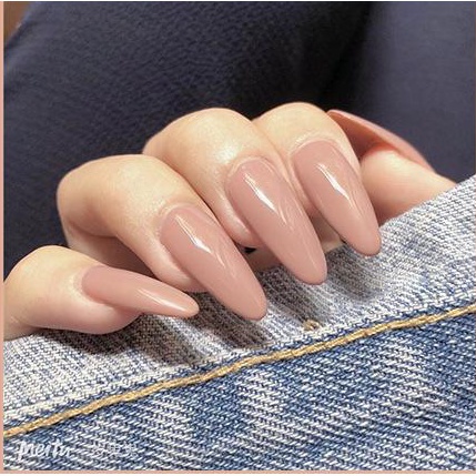 Set 24 Móng Tay Giả Dài Màu Sắc Tươi Sáng