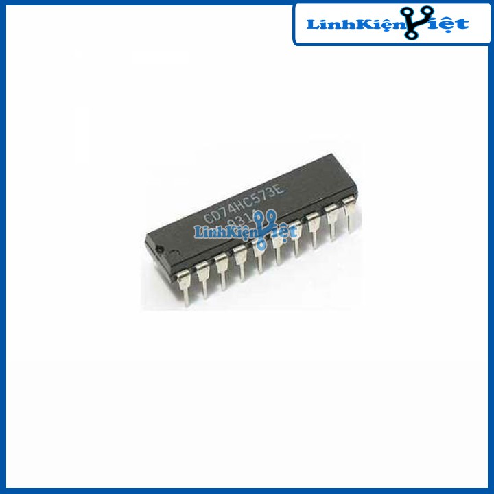 IC chức năng 74HC573 chân cắm DIP20
