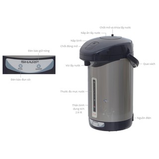 Bình thủy điện Sharp KP-30STV