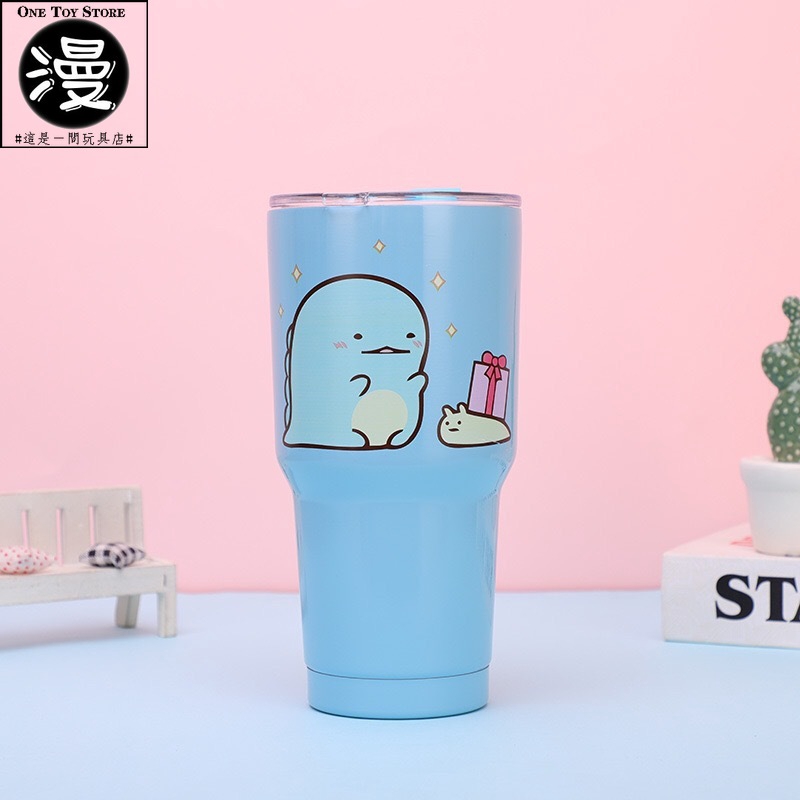 Bình Nước Giữ Nhiệt Bằng Inox 304 In Hoạt Hình Sumikko Gurashi Đáng Yêu 30oz