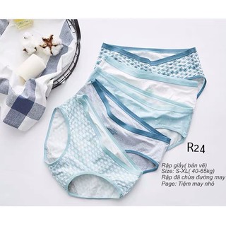 RẬP GIẤY( bản vẽ ) R24_ quần lót nữ (size S-XL_ không phải đồ may sẵn )