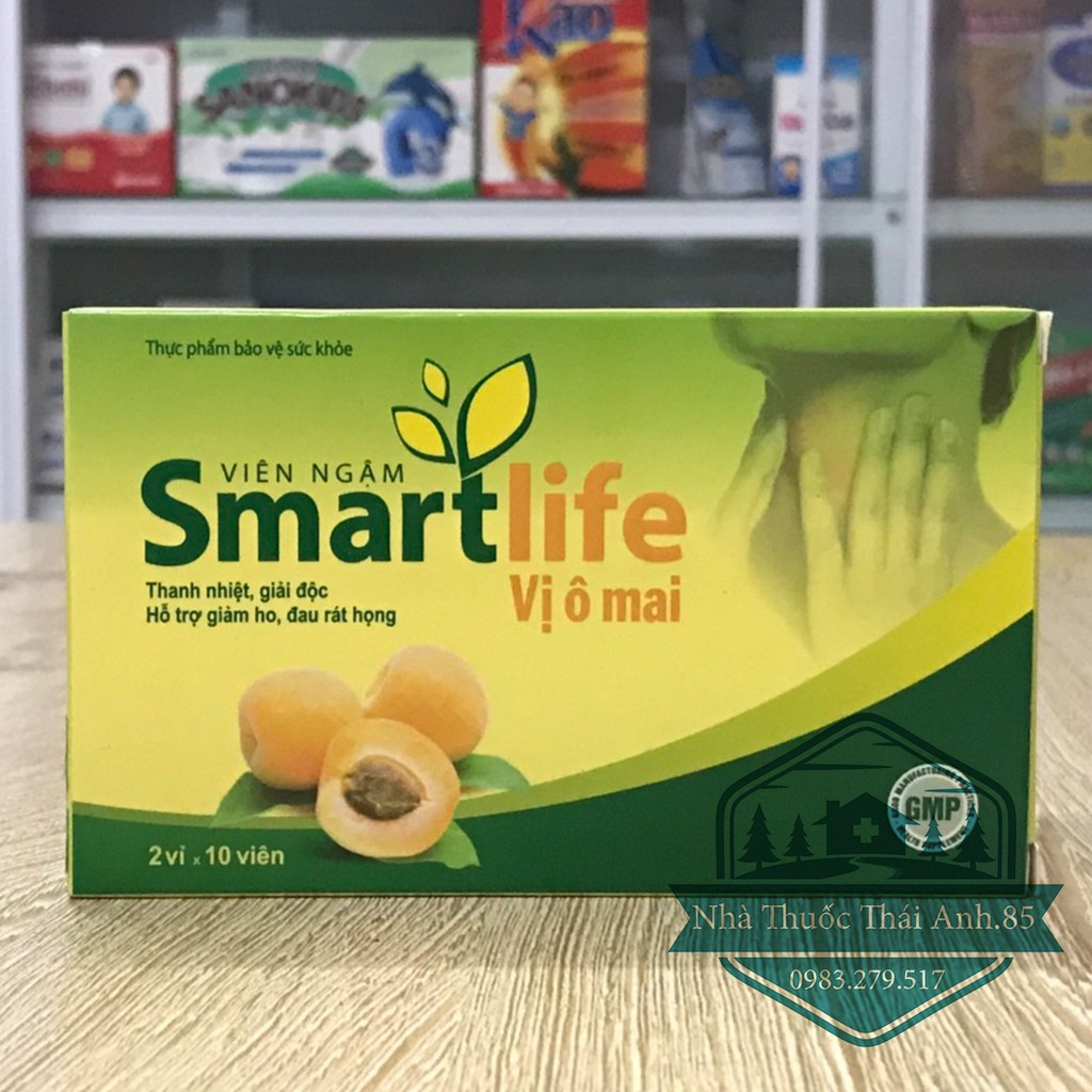Viên Ngậm Smartlife Vị Ô Mai