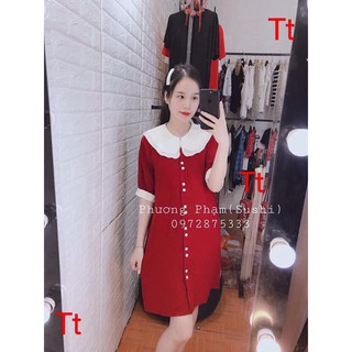váy cổ bèo