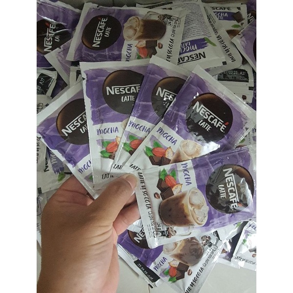 Nescafe Latte Sữa Hạt 10 gói x 24 gram các vị
