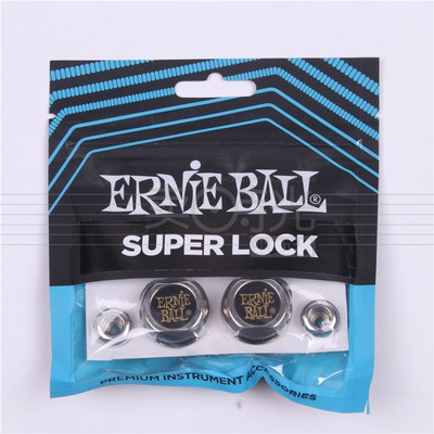 Bán thời gian Ernie Ball điện gỗ guitar dây đeo khóa chống trượt khóa loa bass chống thoát đuôi khóa