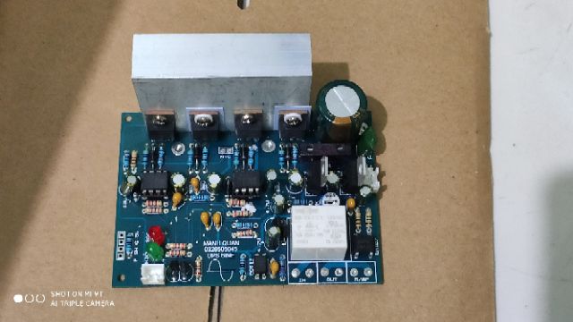 Mạch inverter sin chuẩn - Có sạc bình Inverter Sin 350w