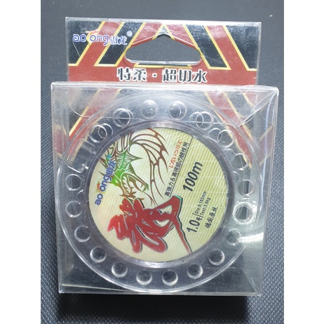 Cước Câu Cá cao cấp  AOLONG - 100M câu đài chuyên nghiệp, chuyên dùng làm trục , link ,CacBon tàng hình dưới nước.