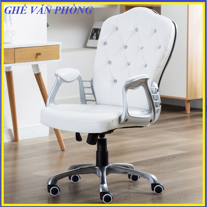 Ghế Văn Phòng, Ghế Làm Việc Phong Cách Tân Cổ Điển KT 65cm x 115cm