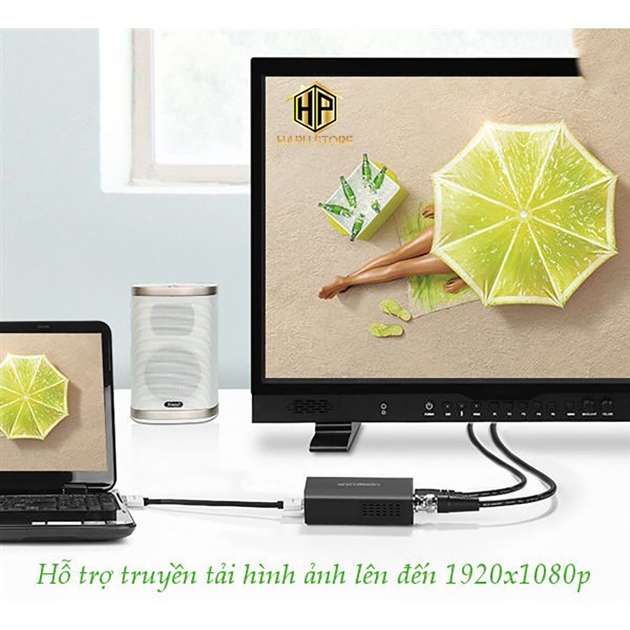 Dây cáp tín hiệu SDI Ugreen SP103 - Cáp camera chính hãng - Hapustore