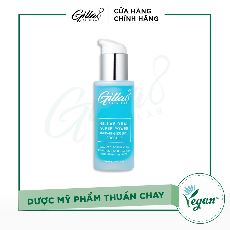 DƯỢC CHẤT CẤP NƯỚC GILLA8 DUAL SUPER POWER HYDRATING BOOSTER 50ML