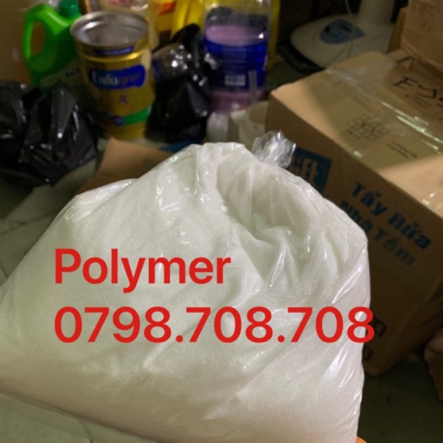 Hóa chất xử lý nước thải Polymer 1kg