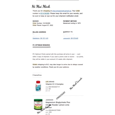 Bột Magnesium Bisglycinate et citrate 228mg Jamieson Canada; Date T1-3/2025