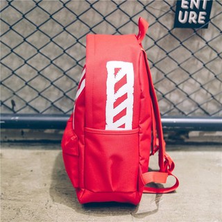 Balo Off White Brushed Diagonals Backpack