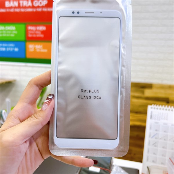 Kính ép OCA Xiaomi Redmi 5 Plus