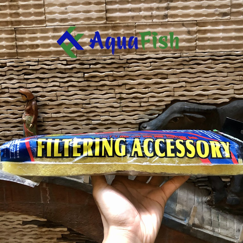 Xốp lọc 2 lớp dành cho bể cá kích thước 30x12x2cm