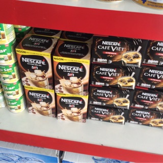 [COMBO 2] NESCAFE CAFE VIỆT ĐEN ĐÁ HỘP 15GÓI