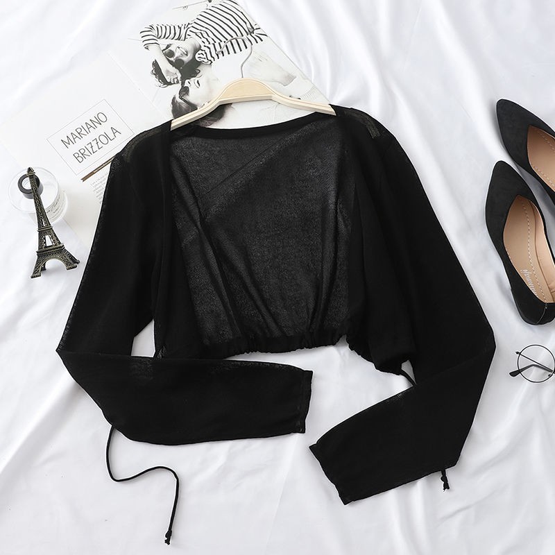 Áo khoác cardigan vải voan chống nắng thời trang mùa hè dành cho nữ | BigBuy360 - bigbuy360.vn