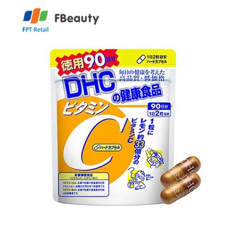 Viên uống bổ sung Vitamin C DHC Hard Capsule (90 ngày x 180 viên) 104g