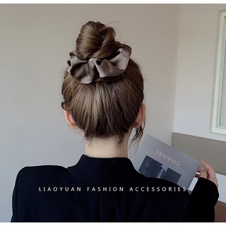 (Scrunchies 1k) Dây buộc tóc scrunchies phi bóng nhiều màu