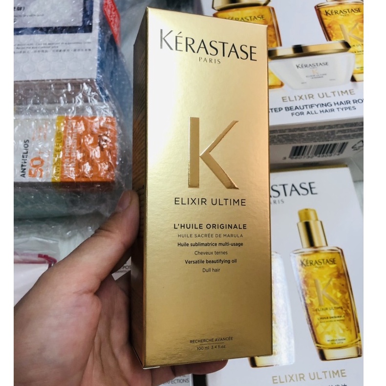 Dầu dưỡng tóc Kerastase Elixir Ultime  L’Huile Originale Hair Oil100ml /50ml/ 15ml